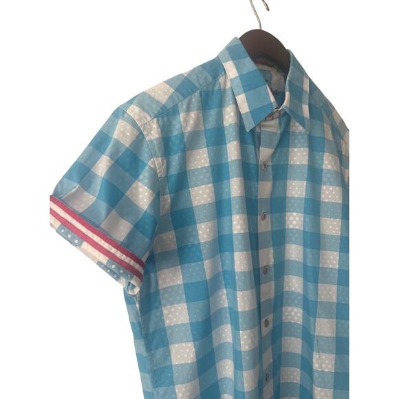 Roberto Graham Sz M in mint condition fun fresh colors Easter - Picture 8 of 8